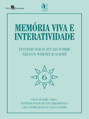 cover image of Memória viva e interatividade (Volume 6)